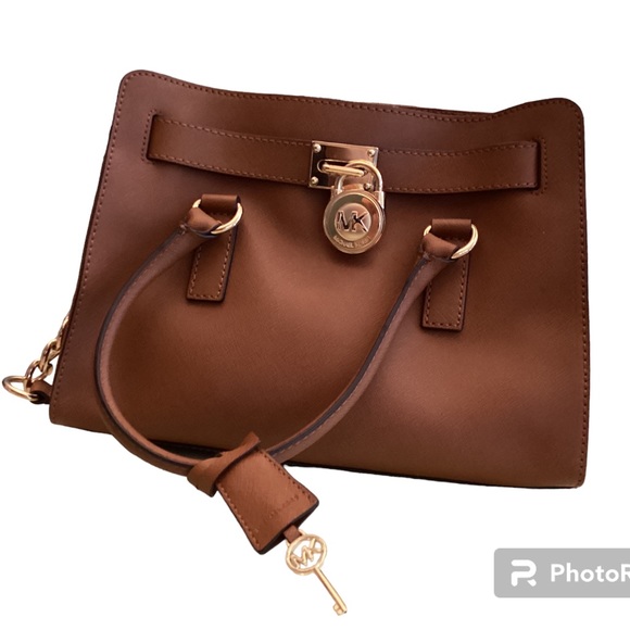 Michael Kors Shoulder Bag in Deep Brown with GoldTone Accents - Picture 5 of 8